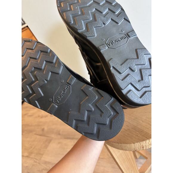 OAMC Over All Master Cloth Mara Chunky Leather Ankle Boot Vibram Sole Men’s 11 - Picture 9 of 11